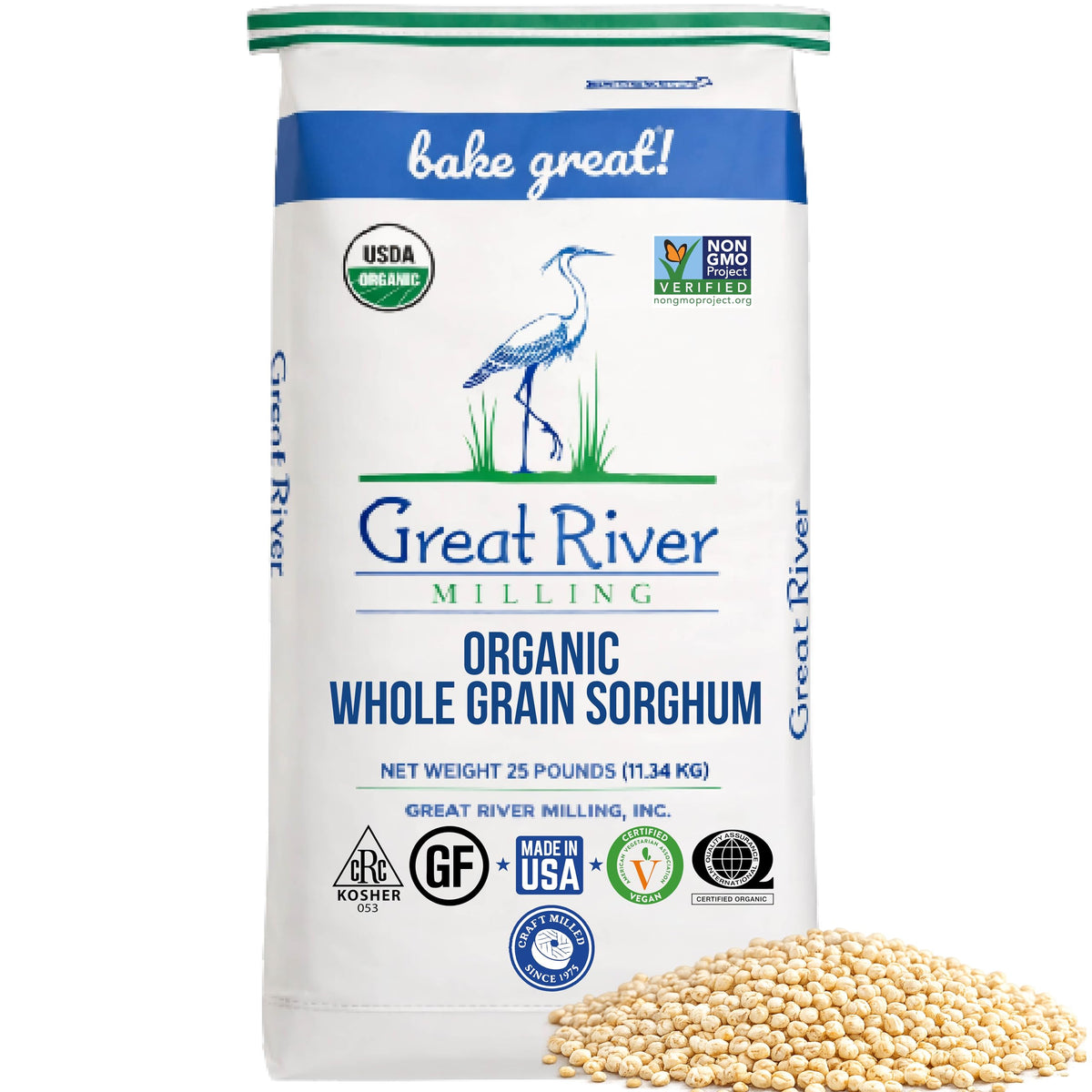 Organic Whole Grain Sorghum